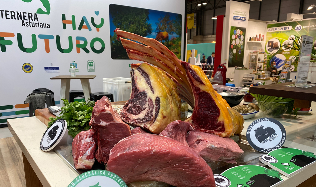 Carne de Ternera Asturiana en Salón Gourmets