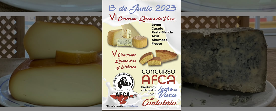 Concurso quesos AFCA Frisona Cantabria 2023
